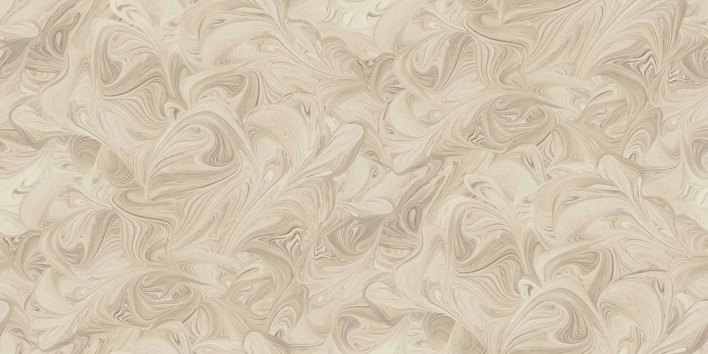 OASIS FABRICS 118" WIDEBACK COTTON SWIRLS TAN OA-1876601