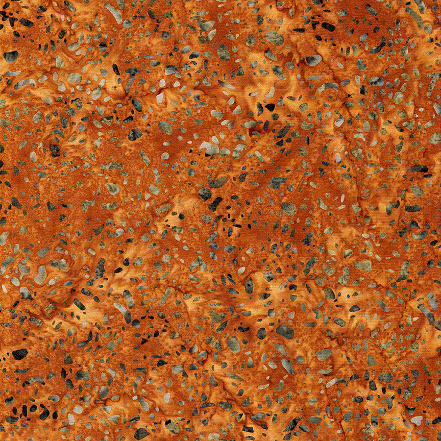 Riley Blake Designs Batiks Basics Terrazzo Gingerbread BT21800-137