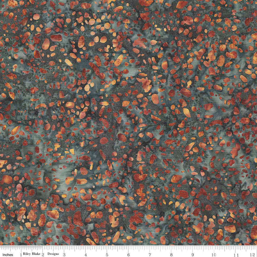 Riley Blake Designs Batiks Basics Terrazzo Ginger Syrup BT21800-147