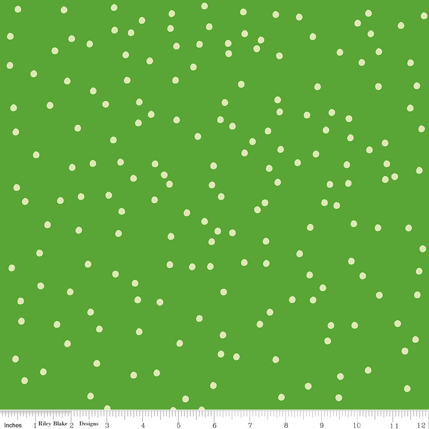 Riley Blake Designs On The Dot by Sew Yeah Quilting C17030-Meadow