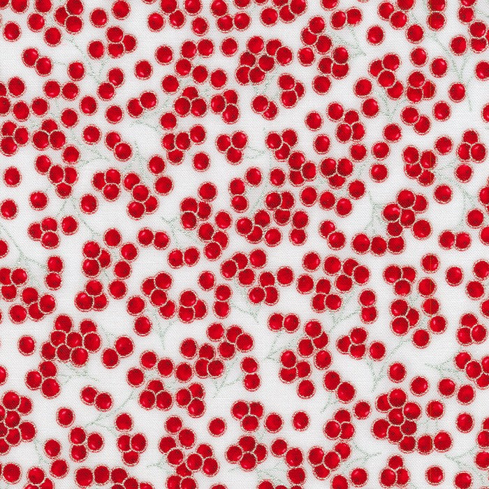 Robert Kaufman Holiday Flourish 15 SRKM-20790-186 SILVER