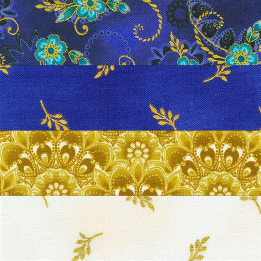 Robert Kaufmann - Jaikumari Rail Fence Quilt Kit