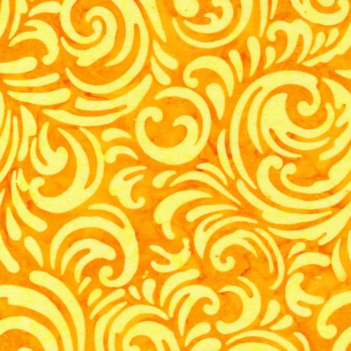 PAINTBRUSH STUDIO BATIK GRAPHIC SWIRLS 116-3302 YELLOW