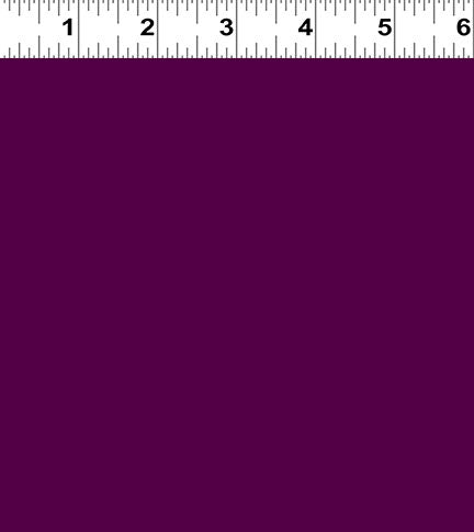 AMERICAN MADE SOLID COTTON AMB001-46 DARK EGGPLANT