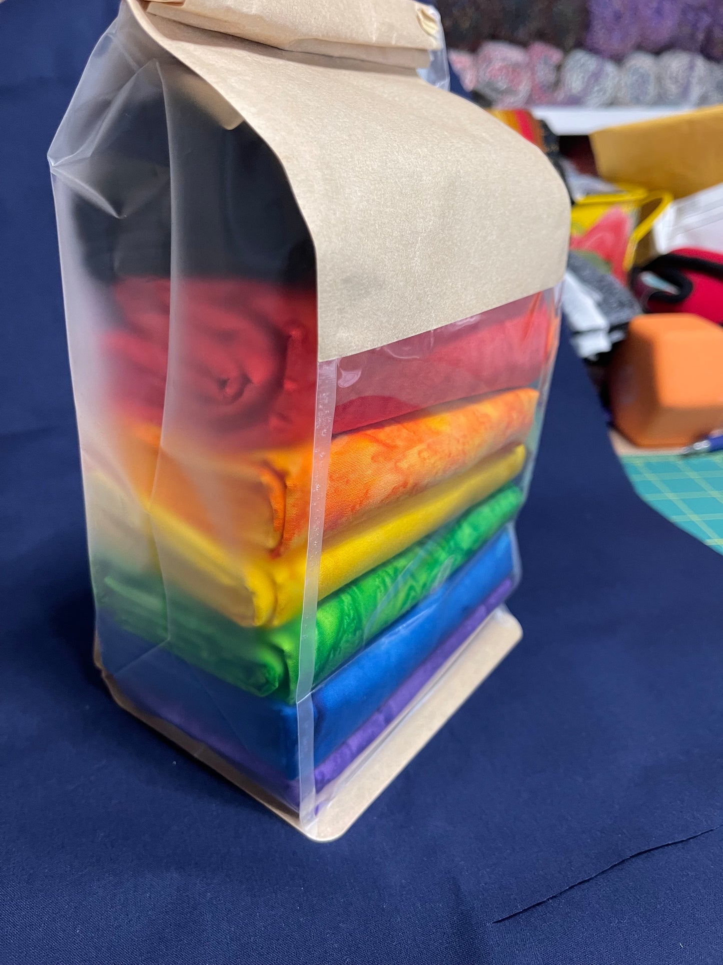 Rainbow Star Quilt Kit