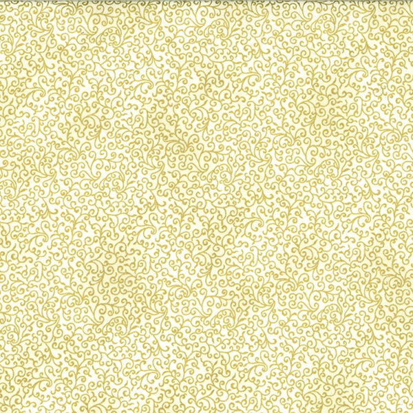 HOFFMAN FABRICS HOLIDAY BLENDERS P7618 20G NATURAL/GOLD