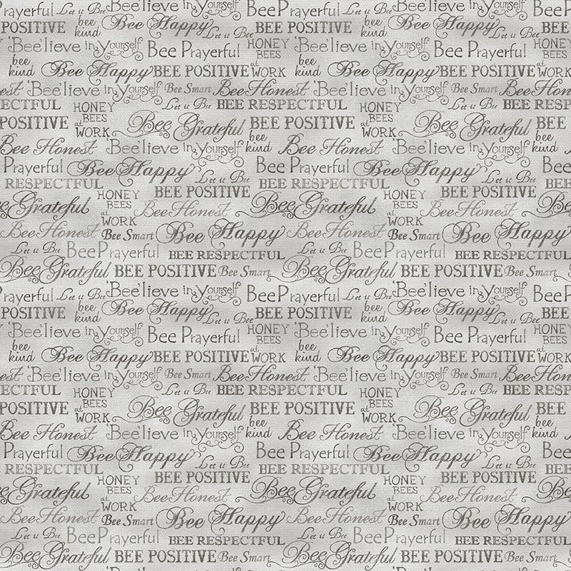 PAINTBRUSH STUDIO Bee Kind - Words Grey 120-99253