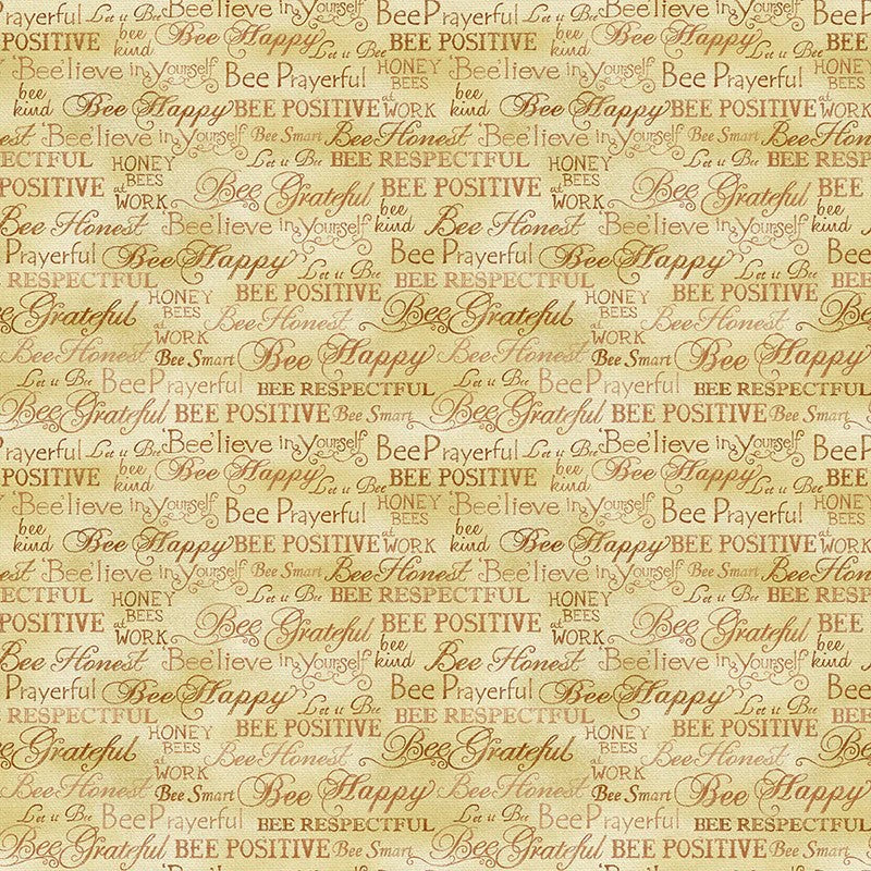 PAINTBRUSH STUDIO Bee Kind - Words Gold 120-99251