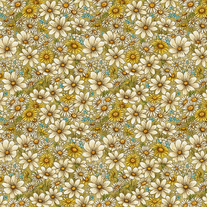 PAINTBRUSH STUDIO Bee Kind - Daisy all over Gold 120-99211