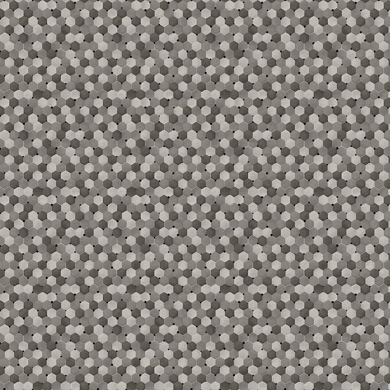 PAINTBRUSH STUDIO Bee Kind - Tonal Honeycomb - Grey 120-99244
