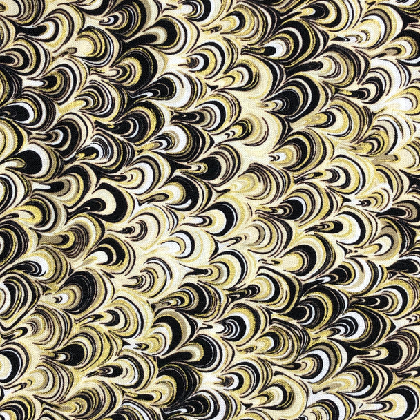 Benartex - New Traditions - Metallic Swirl BEN-8332M/7