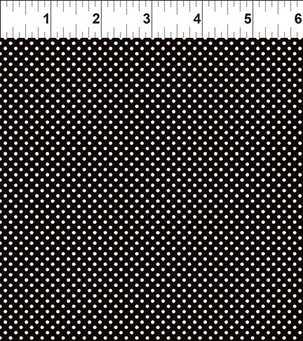 In The Beginning Fabrics - Alice 13AL-1 Dots - Black