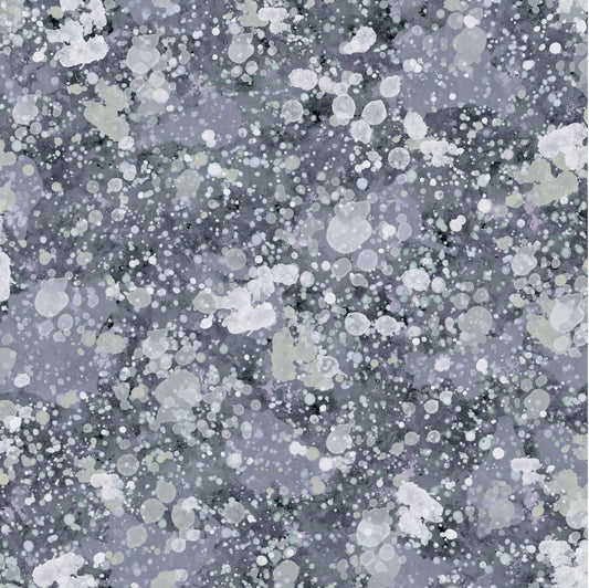 OASIS FABRICS SPOT ON ! SPLATTER GREY OA-597699