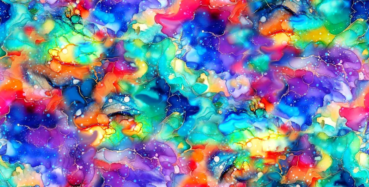 OASIS FABRICS Hidden Treasures Texture Bright Multi OA-598591