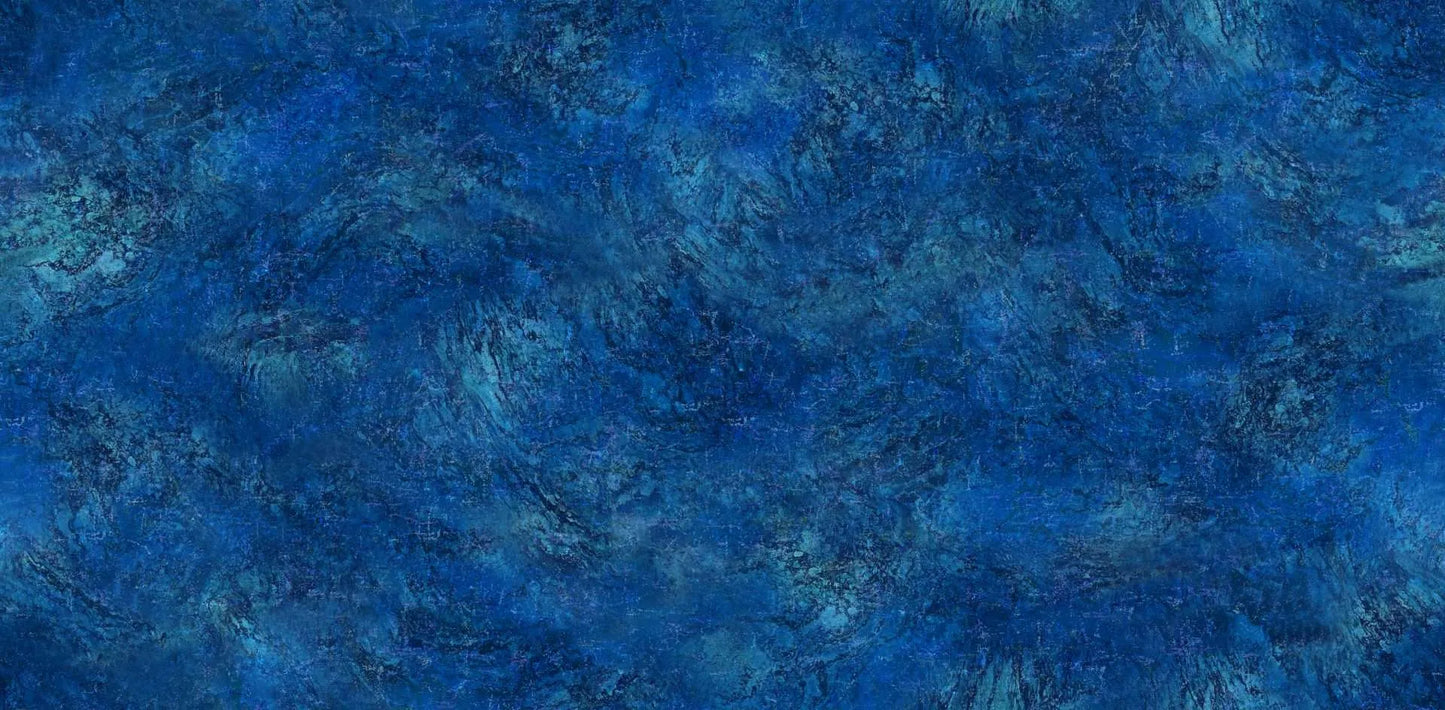 OASIS FABRICS Thunder Leather Elec Blue OA-599166