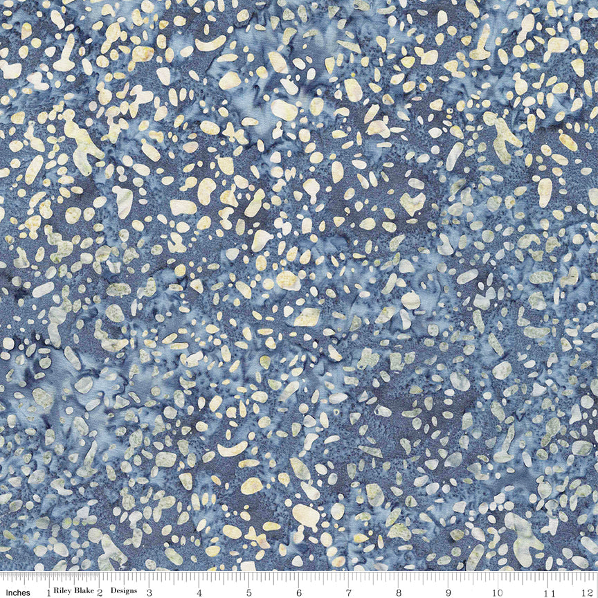 Riley Blake Designs Batiks Basics Terrazzo Pewter BT21800-155