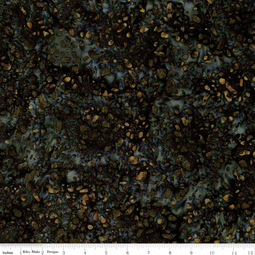 Riley Blake Designs Batiks Basics Terrazzo Dark Insignia BT21800-159