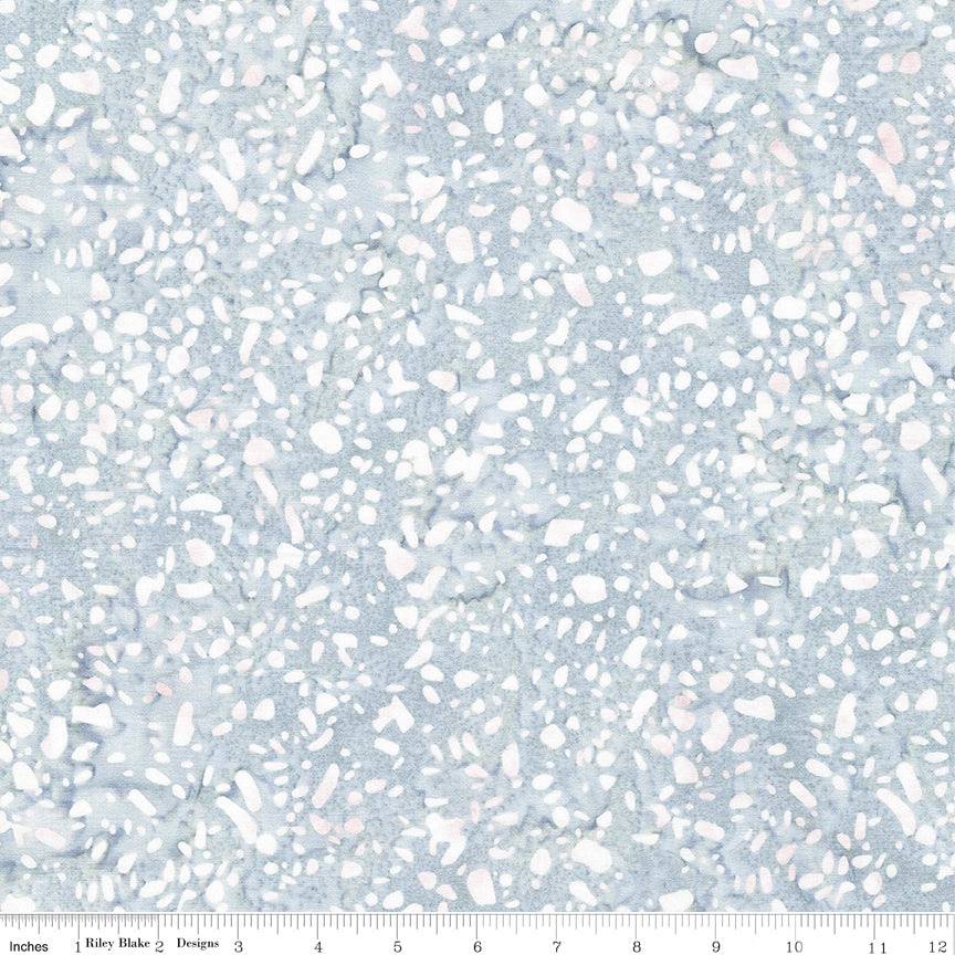 Riley Blake Designs Batiks Basics Terrazzo Powdered Pearl BT21800-162