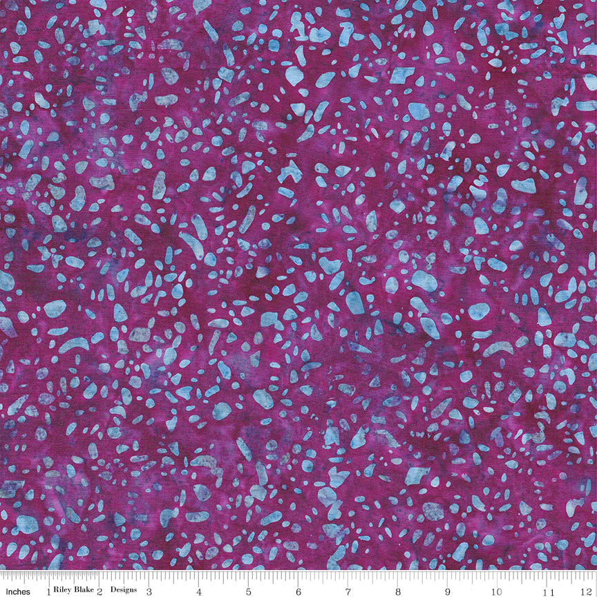 Riley Blake Designs Batiks Basics Terrazzo Purple Haze BT21800-176