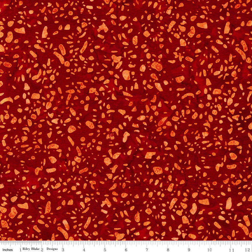 Riley Blake Designs Batiks Basics Terrazzo Chilii BT21800-215