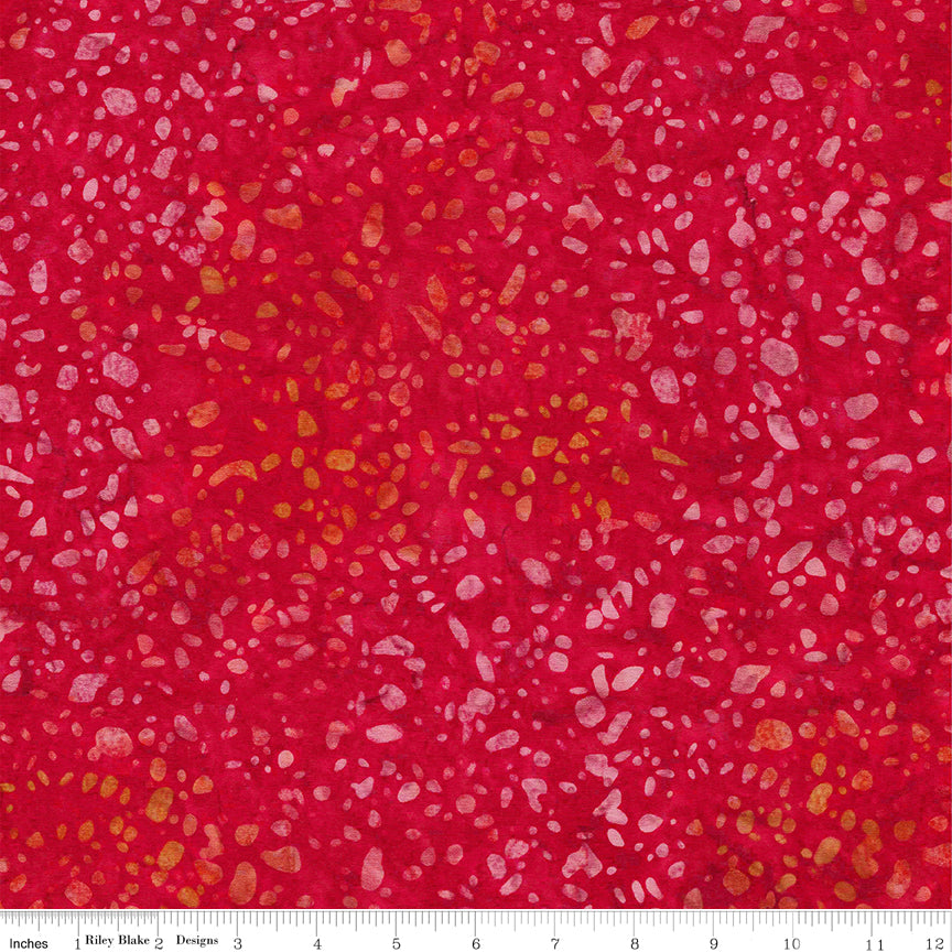 Riley Blake Designs Batiks Basics Terrazzo Currant BT21800-216