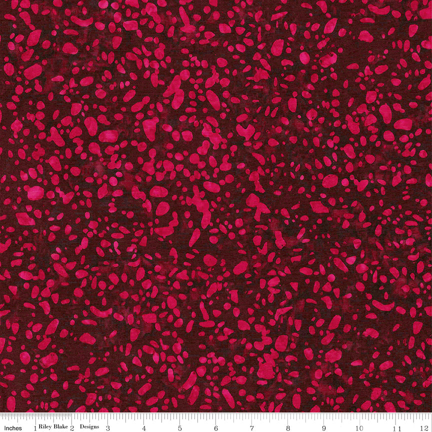Riley Blake Designs Batiks Basics Terrazzo Mahogany BT21800-219