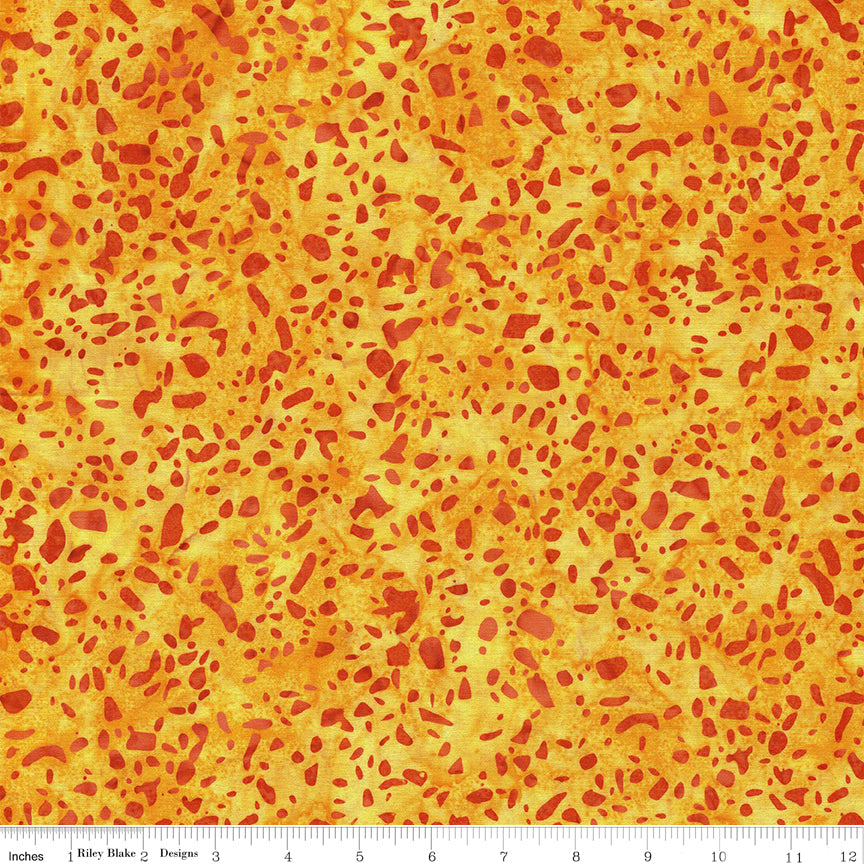 Riley Blake Designs Batiks Basics Terrazzo Canary BT21800-252