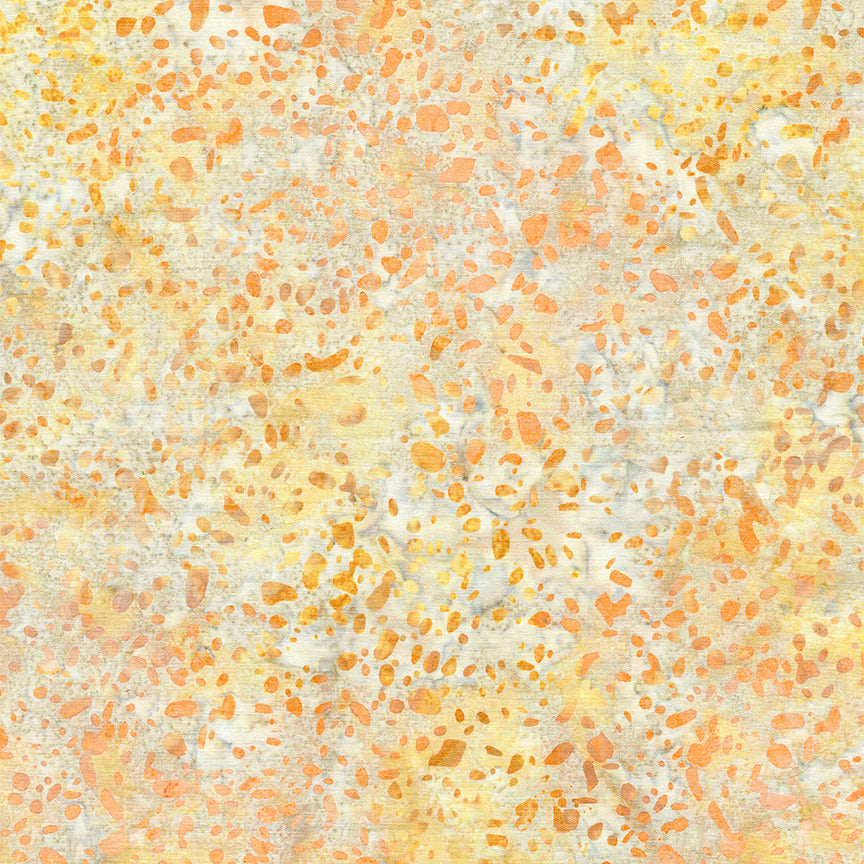 Riley Blake Designs Batiks Basics Terrazzo Yellow Cream BT21800-262