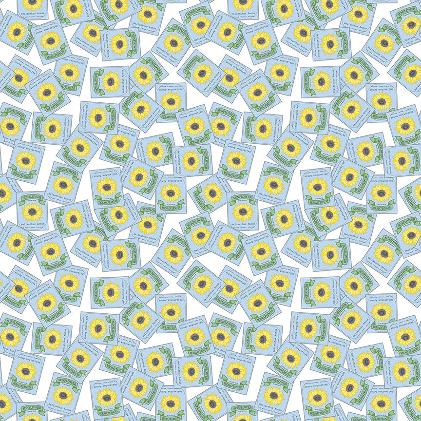 Riley Blake Designs Sunny Skies C14634 White