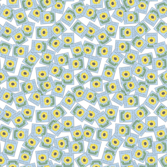Riley Blake Designs Sunny Skies C14634 White