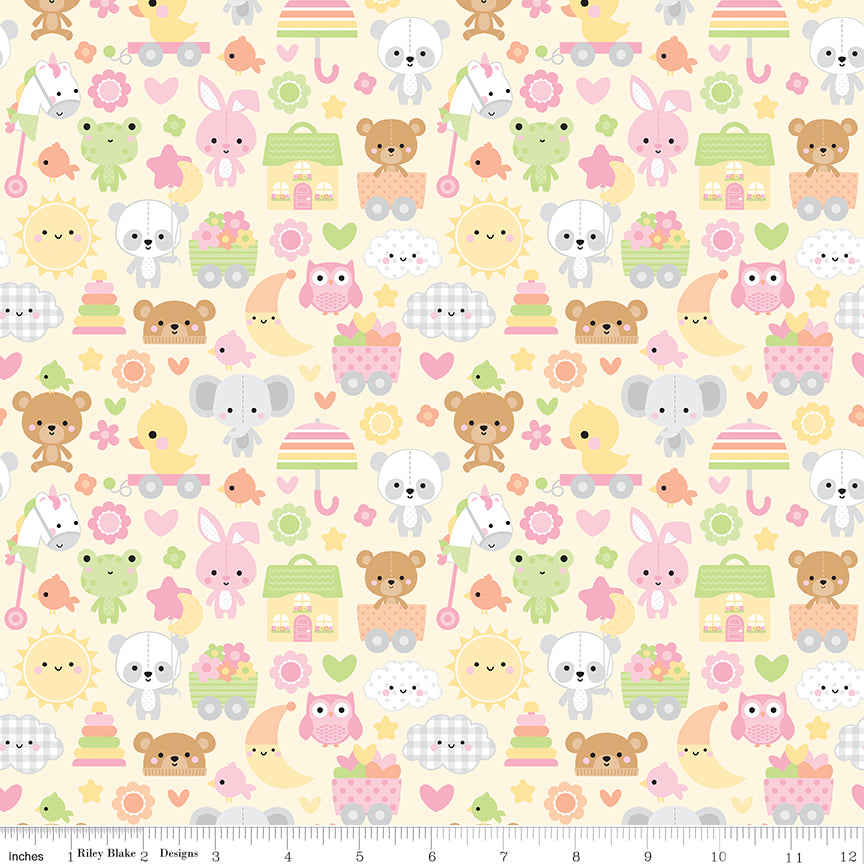 Riley Blake Designs Bundle of Joy 15290 Yellow