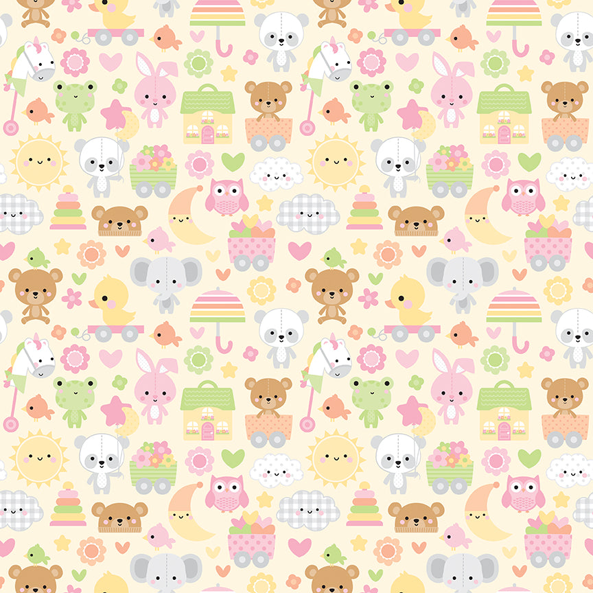 Riley Blake Designs Bundle of Joy 15290 Yellow
