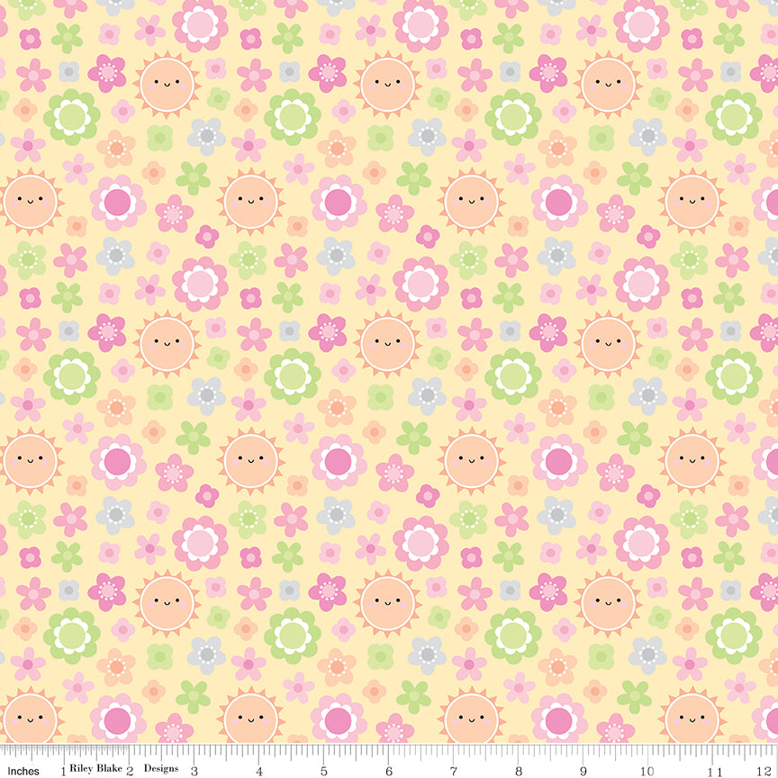 Riley Blake Designs Bundle of Joy 15292 Yellow