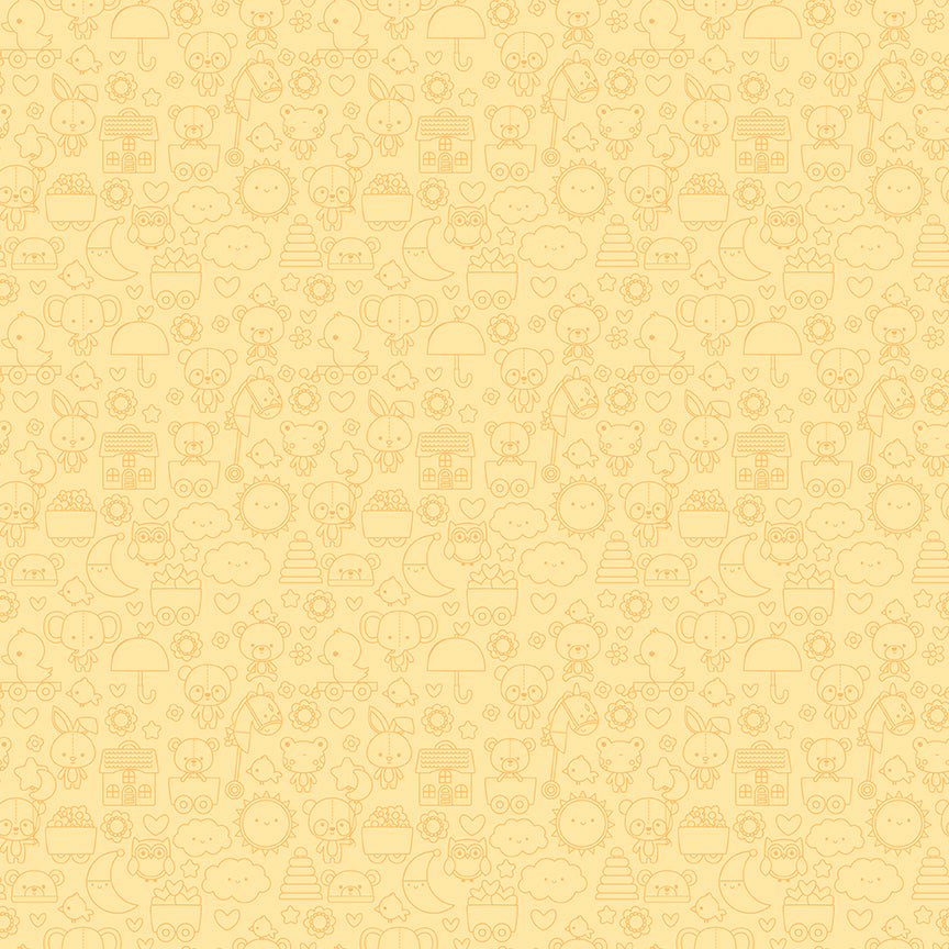 Riley Blake Designs Bundle of Joy 15293 Yellow