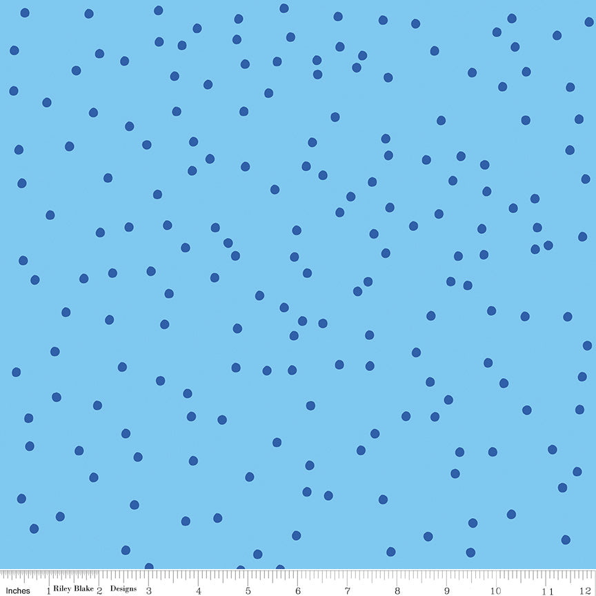 Riley Blake Designs On The Dot by Sew Yeah Quilting C17030-Carolina
