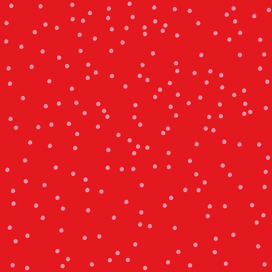 Riley Blake Designs On The Dot by Sew Yeah Quilting C17030-Ruby