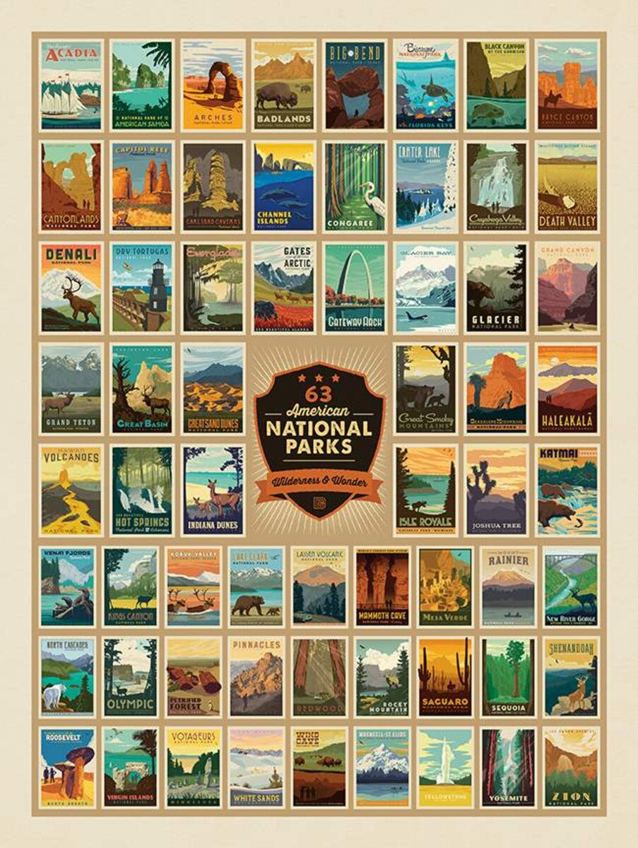 National Parks Wilderness Wonders Panel P9770