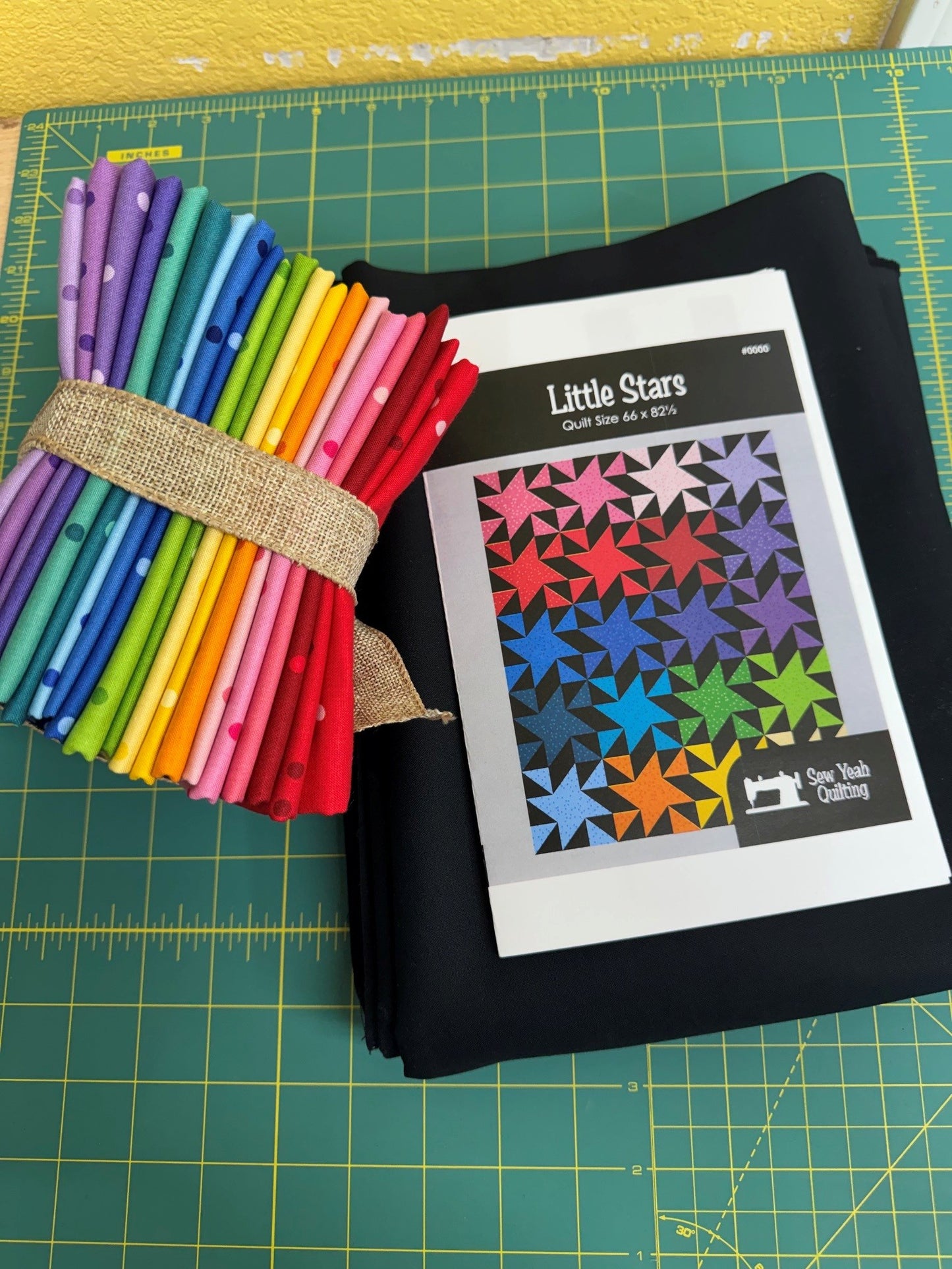 Riley Blake and Sew Yeah Quilting On the Dot Vegas Star Quilt Kit