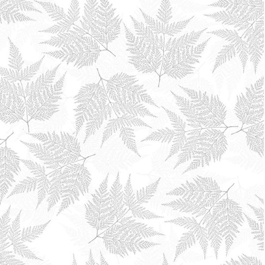 HOFFMAN FABRICS SPARKLE + FADE U4998 3S WHITE/SILVER