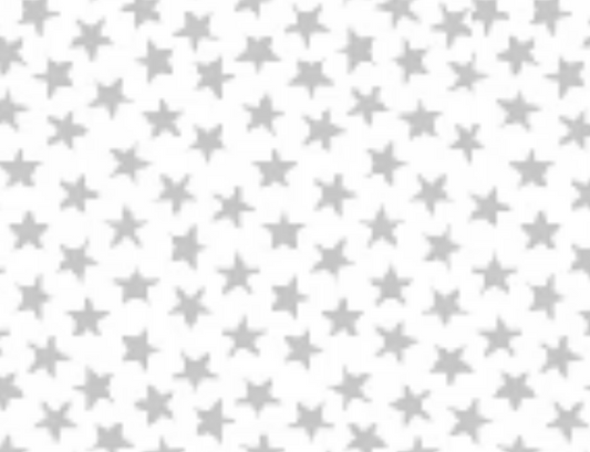Windham Fabrics 45" WHITE ON WHITE 38097-1 Stars