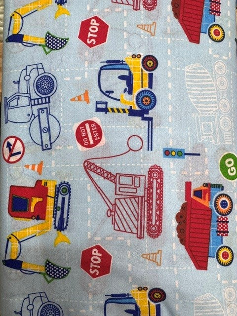 RICHLIN FABRICS Novelty Print FP-5973 Blue