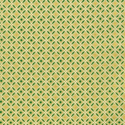 Robert Kaufman Holiday Flourish SRKM-19925-7 GREEN