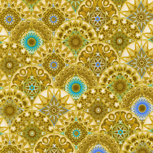 Robert Kaufman - Jaikumari SRKM-21741-133 Gold J0760006