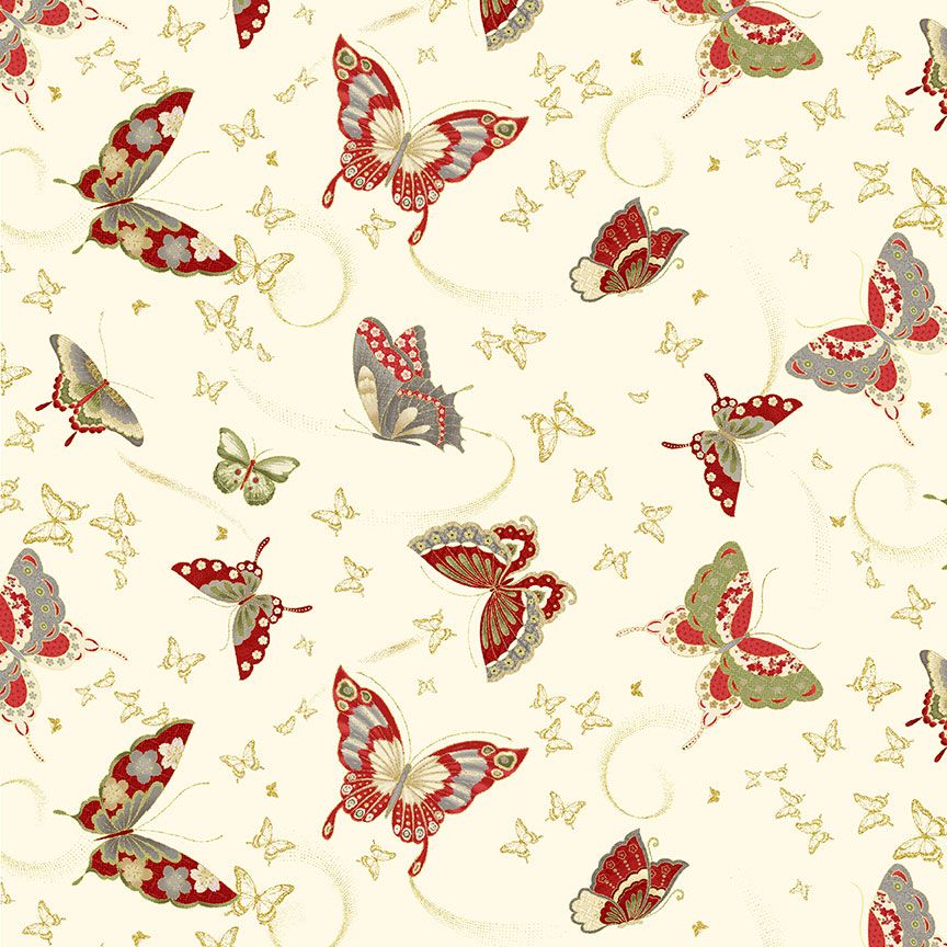 TIMELESS TREASURES - KYOTO - CM1668 Cream