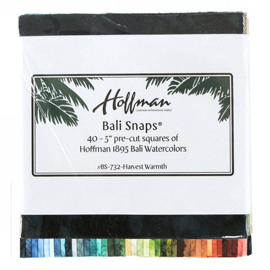 Hoffman Bali Snaps #BS-732 Harvest Warmth