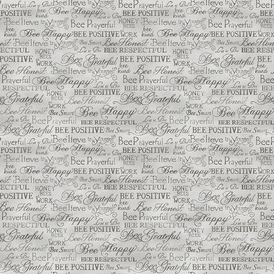PAINTBRUSH STUDIO Bee Kind - Words Grey 120-99253