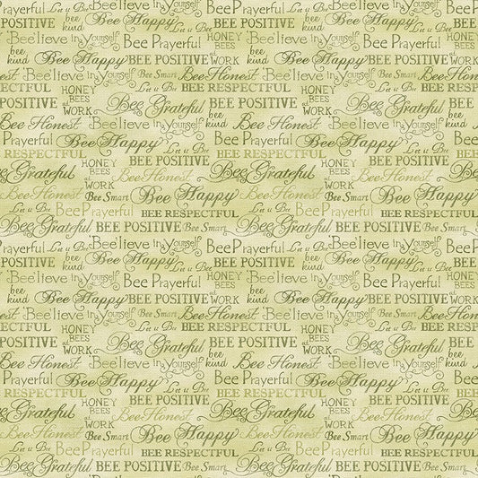 PAINTBRUSH STUDIO Bee Kind - Words Green 120-99252