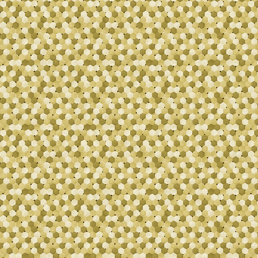 PAINTBRUSH STUDIO Bee Kind - Tonal Honeycomb - Gold 120-99242