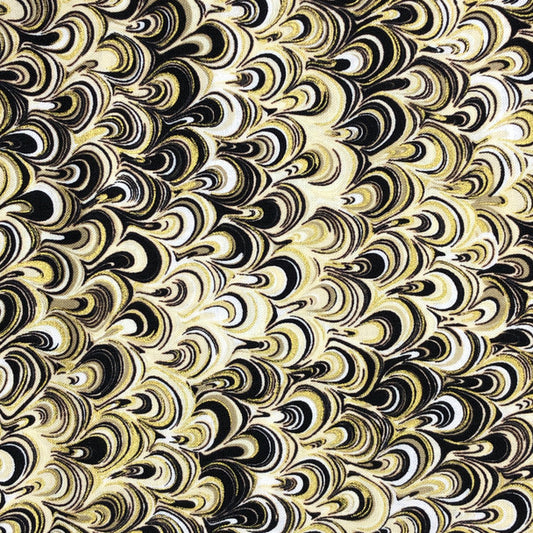Benartex - New Traditions - Metallic Swirl BEN-8332M/7